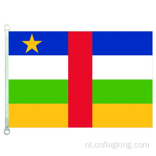 90*150 cm Vlag van de Centraal-Afrikaanse Republiek 100% polyester